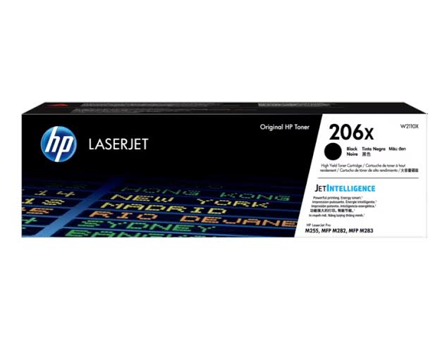 TONER HP 206X NEGRO ORIGINAL 3150 PGS