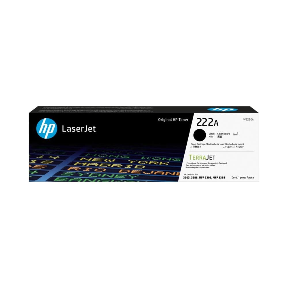 TONER HP 222A NEGRO ORIGINAL W2220A
