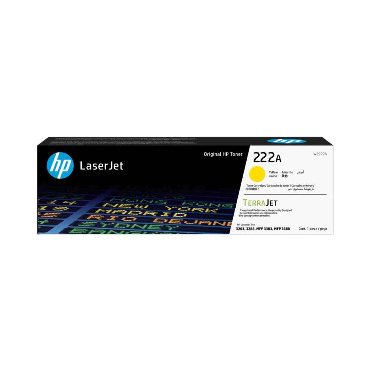 TONER HP 222A AMARILLO ORIGINAL W2222A