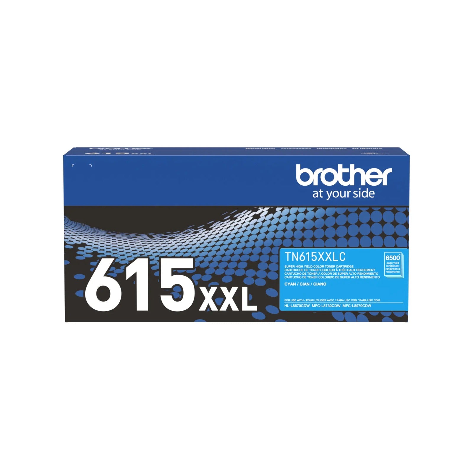 Tóner Brother TN615C XXL Cian Original