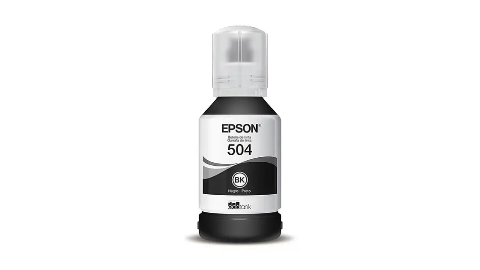 BOTELLA EPSON T504 70ML NEGRO ORIGINAL