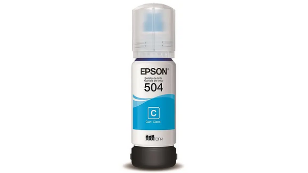 BOTELLA EPSON T504 70ML CYAN ORIGINAL