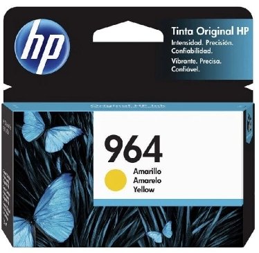 CARTUCHO HP 964 24ML YELLOW ORIGINAL