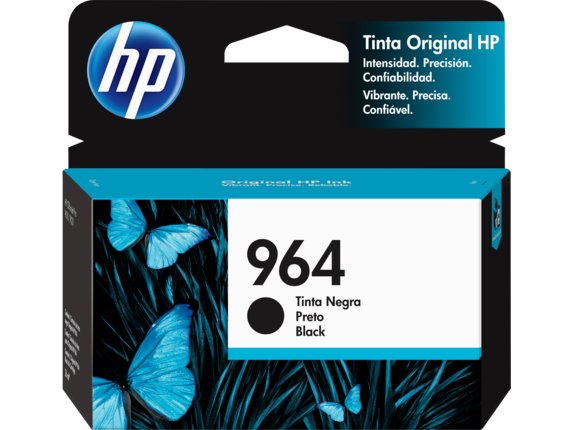 CARTUCHO HP 964 24ML NEGRO ORIGINAL