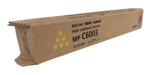 TONER RICOH MP C6003 ORIGINAL AMARILLO