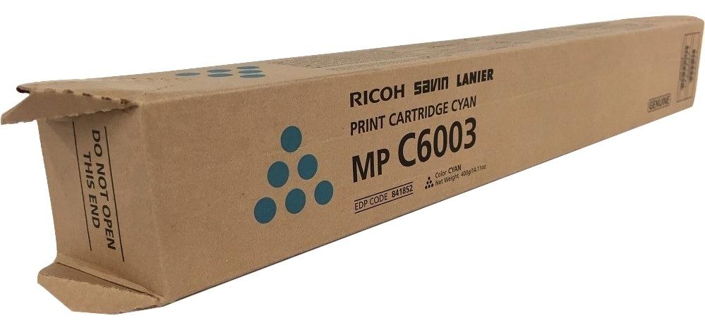TONER RICOH MP C6003 ORIGINAL CIAN