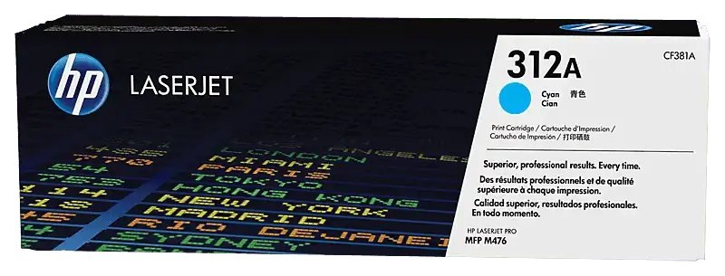 TONER HP 312A CYAN CF381A