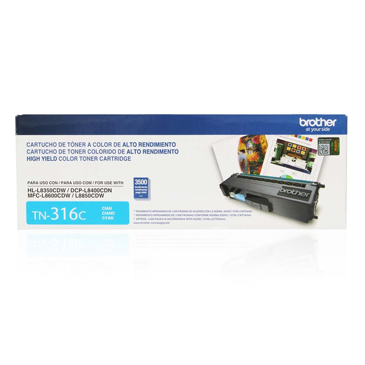 TONER BROTHER TN316C 3.500 PGS