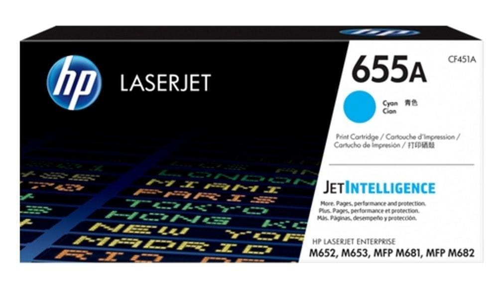 TONER HP CF451A 10.500 ORIGINAL  655A
